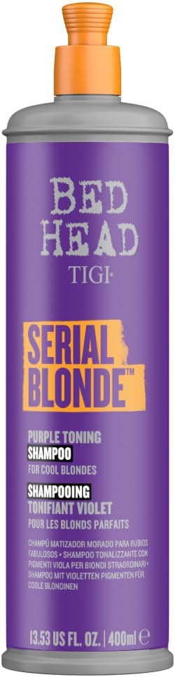 Tigi Bed Head Serial Blonde Purple Toning Shampoo 400ml