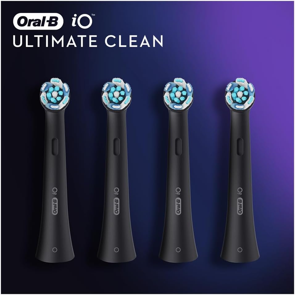 Oral-B iO5 Electric Toothbrushes For Adults, 1 Toothbrush Head & Travel Case, 5 Modes With Teeth Whitening, UK 2 Pin Plug, Pink