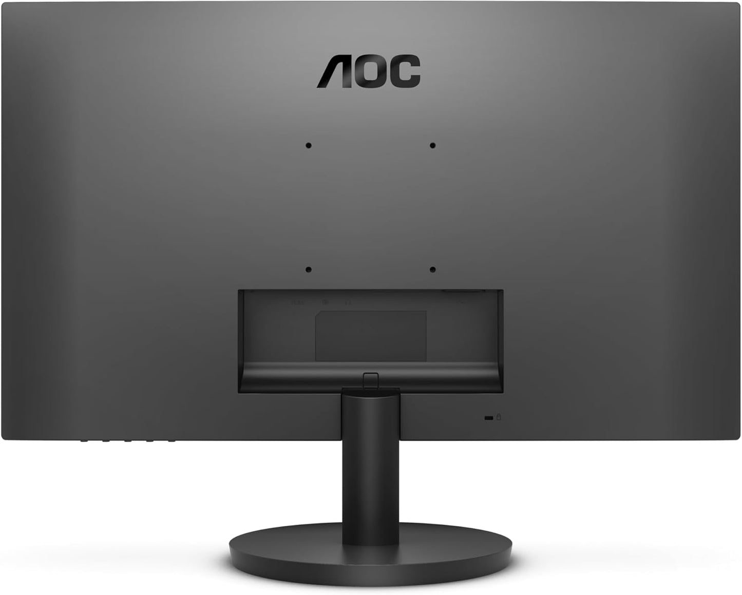 AOC 23.8 Inch 24B3HM/01 Monitor | 1920 x 1080 | 75Hz | FreeSync, Low Blue light, Flicker Free, Frameless design | 250 cd/m | HDMI, VGA