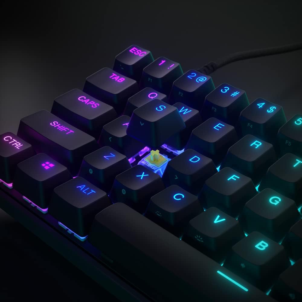 SteelSeries Apex 9 TKL - Mechanical Gaming Keyboard – Optical Switches – 2-Point Actuation – Compact Esports Tenkeyless Form Factor – Hotswappable Switches - English QWERTY Layout