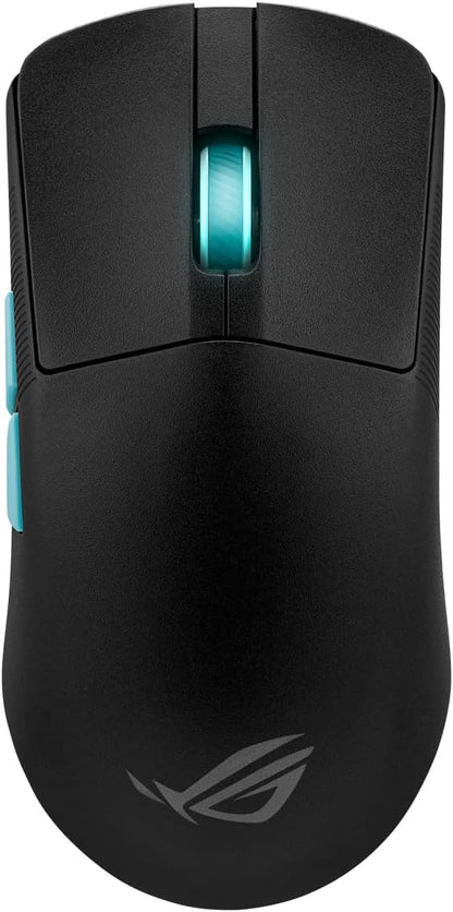 Asus ROG Harpe Ace Aim Lab Edition Wireless Gaming Mouse, 54 g Lightweight, 2.4GHz RF, Bluetooth, 36K DPI Sensor, 5 Buttons, ROG SpeedNova, ROG Omni Receiver, Esports & FPS Gaming, Black