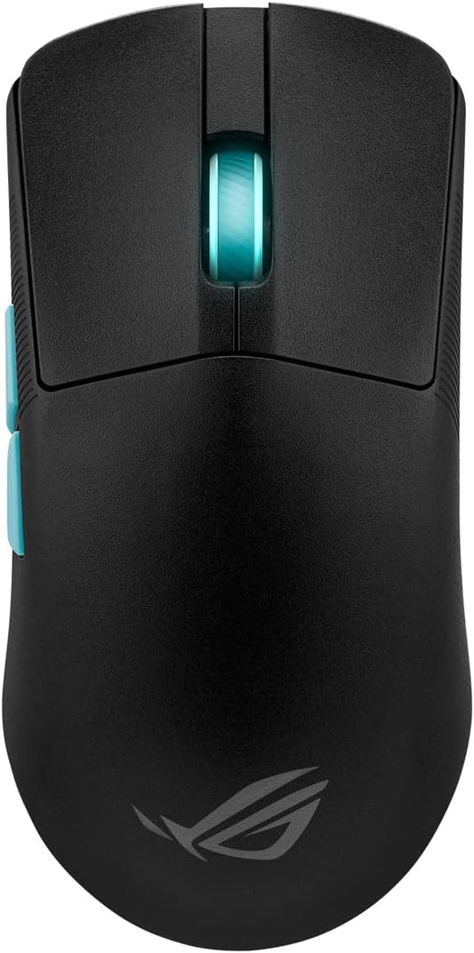 Asus ROG Harpe Ace Aim Lab Edition Wireless Gaming Mouse, 54 g Lightweight, 2.4GHz RF, Bluetooth, 36K DPI Sensor, 5 Buttons, ROG SpeedNova, ROG Omni Receiver, Esports & FPS Gaming, Black