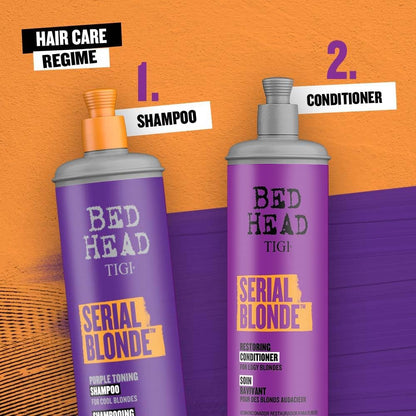 Tigi Bed Head Serial Blonde Purple Toning Shampoo 400ml