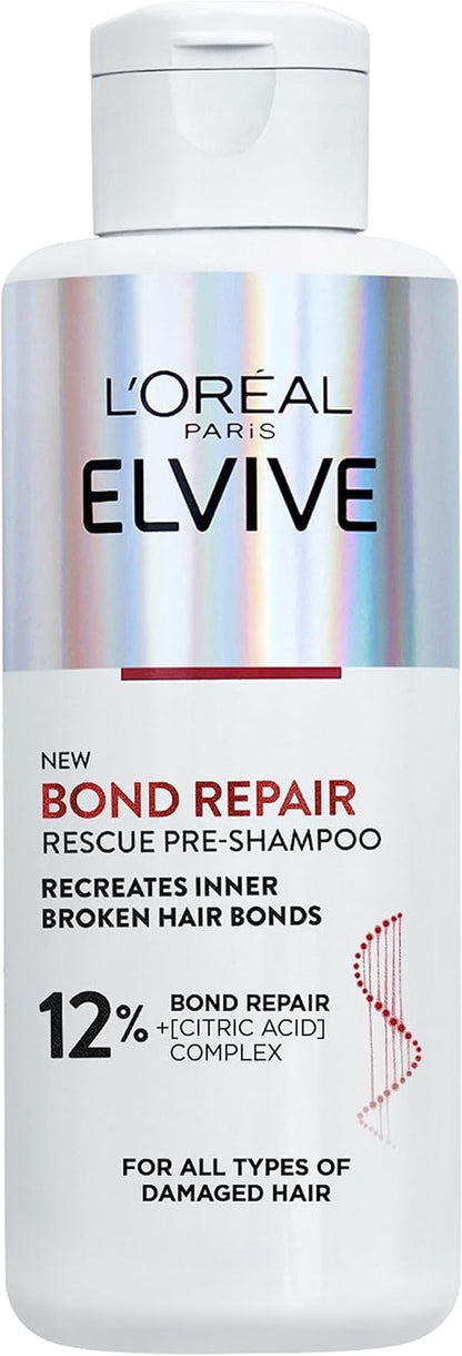 L'Oreal Paris Elvive Bond Repair Conditioner, for Damaged Hair, for Deep Repair, Bonding Hair Care, 150ml