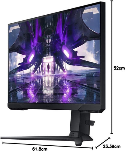 Samsung Odyssey 24 inch Gaming Monitor LS24AG320NUXXU | 1920x1080 | 165Hz | Displayport, HDMI | FullHD 1080p | Height Adjust | Freesync Premium