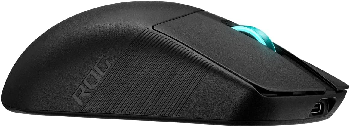 Asus ROG Harpe Ace Aim Lab Edition Wireless Gaming Mouse, 54 g Lightweight, 2.4GHz RF, Bluetooth, 36K DPI Sensor, 5 Buttons, ROG SpeedNova, ROG Omni Receiver, Esports & FPS Gaming, Black