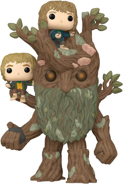 Funko Pop! Super: LOTR - Pippin Took - Treebeard With Mary & Pip - Lord Of the Rings - Collectable Vinyl Figure - Gift Idea - Official Merchandise - Toys for Kids & Adults - Movies Fans