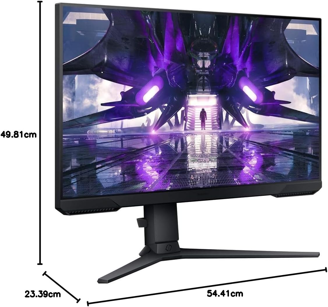 Samsung Odyssey 24 inch Gaming Monitor LS24AG320NUXXU | 1920x1080 | 165Hz | Displayport, HDMI | FullHD 1080p | Height Adjust | Freesync Premium