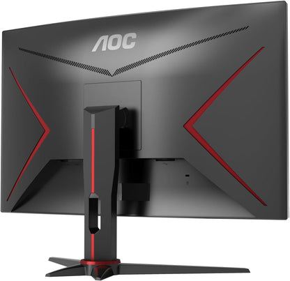 AOC Gaming Monitor CQ27G2SE/BK/01 | 27 Inch | 2560 x 1440 | 165Hz | 250 cd/m | HDMI 2.0 x 2, Display Port 1.2