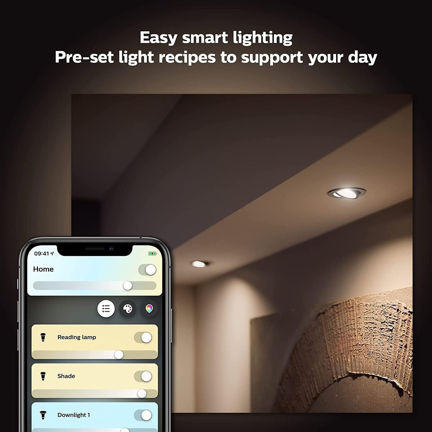 Philips Hue White & Colour Ambiance Smart Bulb Twin Pack LED [B22 Bayonet Cap] - 1100 Lumens (75W Equivalent). Works with Alexa, Google Assistant and Apple Homekit, 2 Count (Pack of 1)