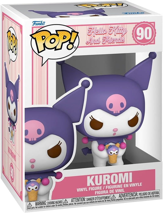 Funko Pop! Sanrio: HK - Kuromi - Hello Kitty - Collectable Vinyl Figure - Gift Idea - Official Merchandise - Toys for Kids & Adults - Cartoons Fans - Model Figure for Collectors and Display