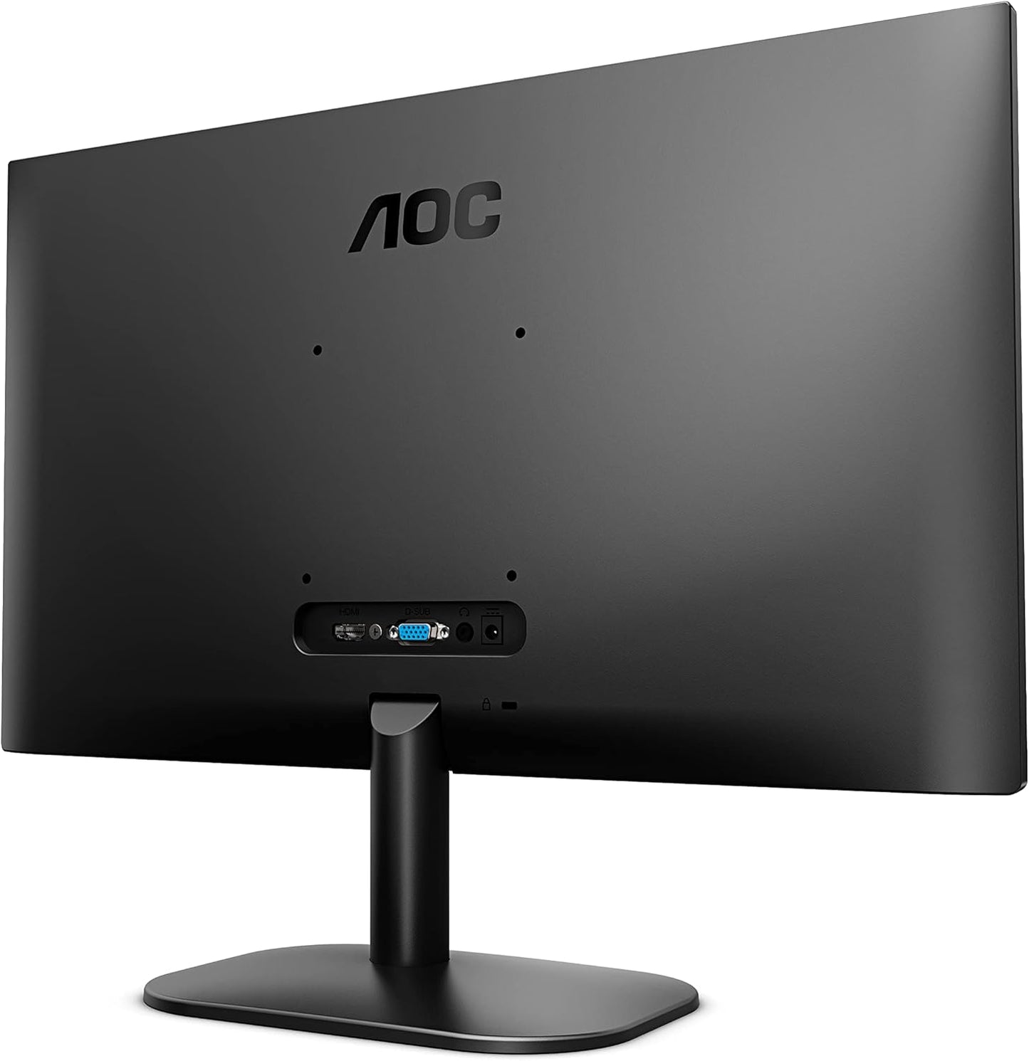 AOC 23.8 Inch 24B3HM/01 Monitor | 1920 x 1080 | 75Hz | FreeSync, Low Blue light, Flicker Free, Frameless design | 250 cd/m | HDMI, VGA