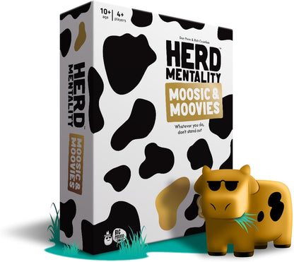 Herd Mentality Board Game: The Udderly Addictive Family Game | The Same Classic Game in a Space Saving Smaller Box