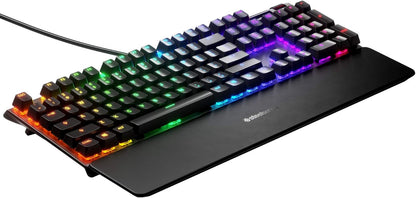 SteelSeries Apex 9 TKL - Mechanical Gaming Keyboard – Optical Switches – 2-Point Actuation – Compact Esports Tenkeyless Form Factor – Hotswappable Switches - English QWERTY Layout