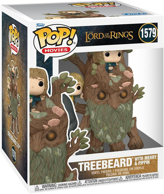 Funko Pop! Super: LOTR - Pippin Took - Treebeard With Mary & Pip - Lord Of the Rings - Collectable Vinyl Figure - Gift Idea - Official Merchandise - Toys for Kids & Adults - Movies Fans