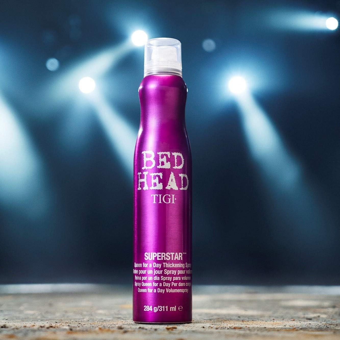 Bed Head by TIGI | Queen For a Day Thickening Hair Volume Spray | Professional Volumising Hair Products | Ideal For Fine, Flat And Thin Hair | 311ml, Packaging may vary