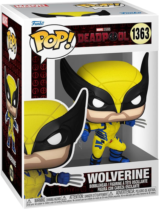 Funko POP! Marvel: Deadpool & Wolverine - Wolverine - Collectable Vinyl Figure - Gift Idea - Official Merchandise - Toys for Kids & Adults - Movies Fans - Model Figure for Collectors and Display