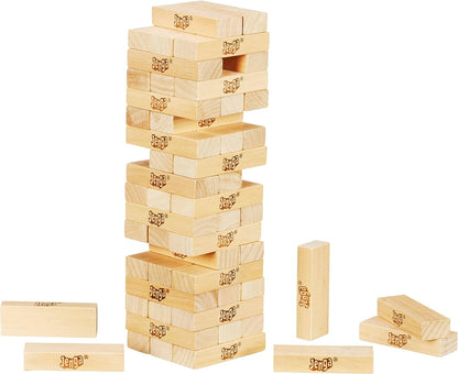 Hasbro Gaming Jenga Classic, Children's game that promotes reaction speed from 6 years