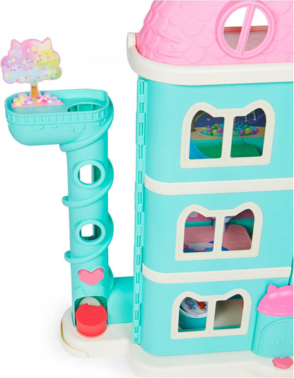 Gabby’s Dollhouse, Purrfect Dollhouse with 2 Toy Figures, 8 Furniture Pieces, 3 Accessories, 2 Deliveries and Sounds, Kids’ Toys for Ages 3 and above