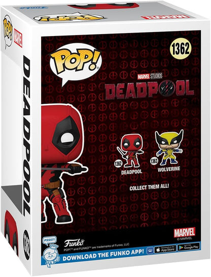 Funko POP! Marvel: Deadpool & Wolverine - Deadpool - Collectable Vinyl Figure - Gift Idea - Official Merchandise - Toys for Kids & Adults - Movies Fans - Model Figure for Collectors and Display