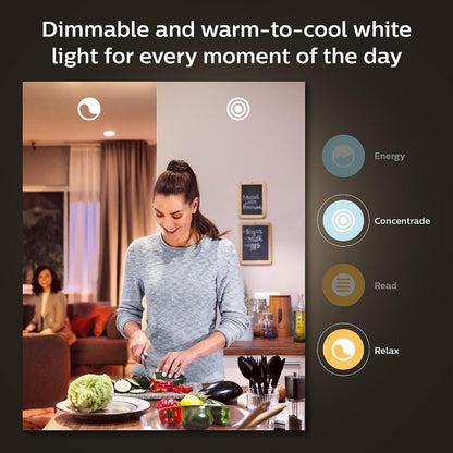 Philips Hue White and Colour Ambiance Smart Light Bulb [E14 Small Edison Screw] with Bluetooth. Works with Alexa, Google Assistant and Apple Homekit