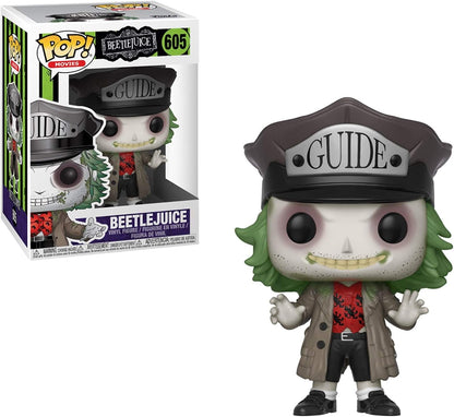 Funko POP! Vinyl: Horror: Beetlejuice: Beetlejuice Guide Hat - Collectable Vinyl Figure - Gift Idea - Official Merchandise - Toys for Kids & Adults - Movies Fans - Model Figure for Collectors