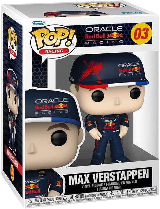 Funko Pop! Vinyl: Formula 1- Max Verstappen - Red Bull F1 - Collectable Vinyl Figure - Gift Idea - Official Merchandise - Toys for Kids & Adults - Sports Fans - Model Figure for Collectors