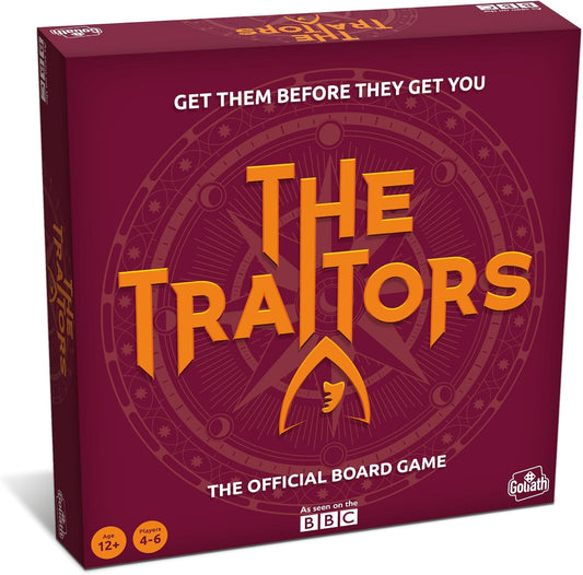 Goliath The Traitors - Official Board Game for 4-6 Players | the Hit BBC Show | Ages 12+