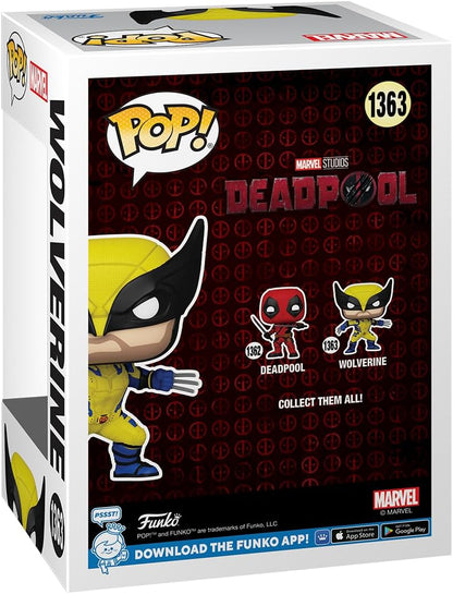 Funko POP! Marvel: Deadpool & Wolverine - Wolverine - Collectable Vinyl Figure - Gift Idea - Official Merchandise - Toys for Kids & Adults - Movies Fans - Model Figure for Collectors and Display