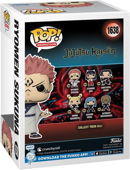 Funko Pop! Animation: JJK - Sukuna - Jujutsu Kaisen - Collectable Vinyl Figure - Gift Idea - Official Merchandise - Toys for Kids & Adults - Anime Fans - Model Figure for Collectors and Display