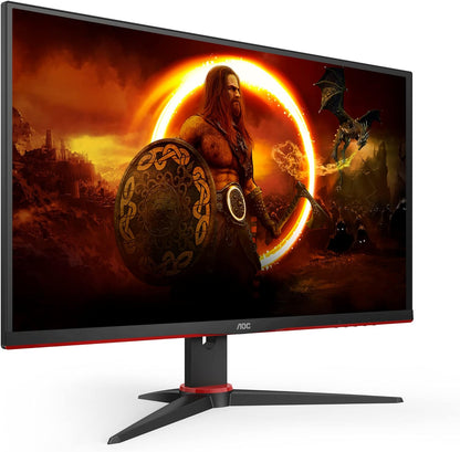 AOC 27 inch Gaming Monitor 27G2ZNE/BK/01 | 1920 x 1080 | 240Hz | 250 cd/m | HDMI 2.0 x 2, Display Port 1.2