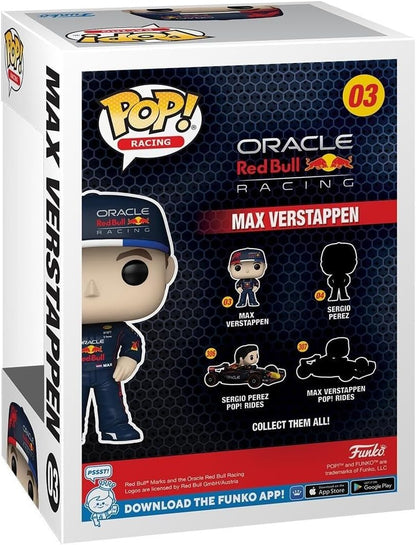 Funko Pop! Vinyl: Formula 1- Max Verstappen - Red Bull F1 - Collectable Vinyl Figure - Gift Idea - Official Merchandise - Toys for Kids & Adults - Sports Fans - Model Figure for Collectors