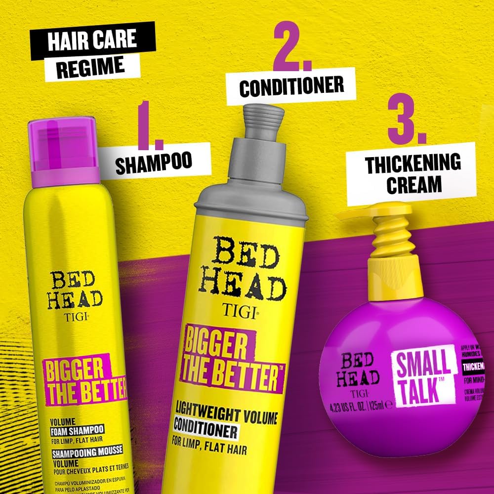 Bed Head by TIGI - Small Talk Hair Thickening Cream - For Fine Hair, 240 ml