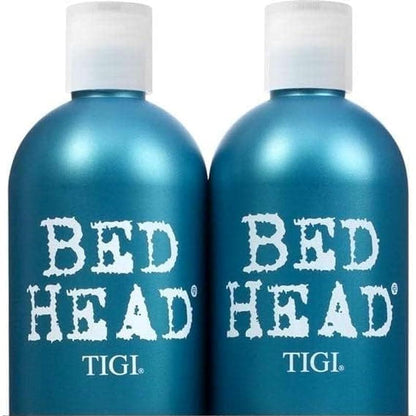 Bed Head by TIGI | Recovery Shampoo and Conditioner Set | Professional Moisturising Hair Repair Treatment | Ideal For Dry And Damaged Hair | 750 ml ( Pack of 2)