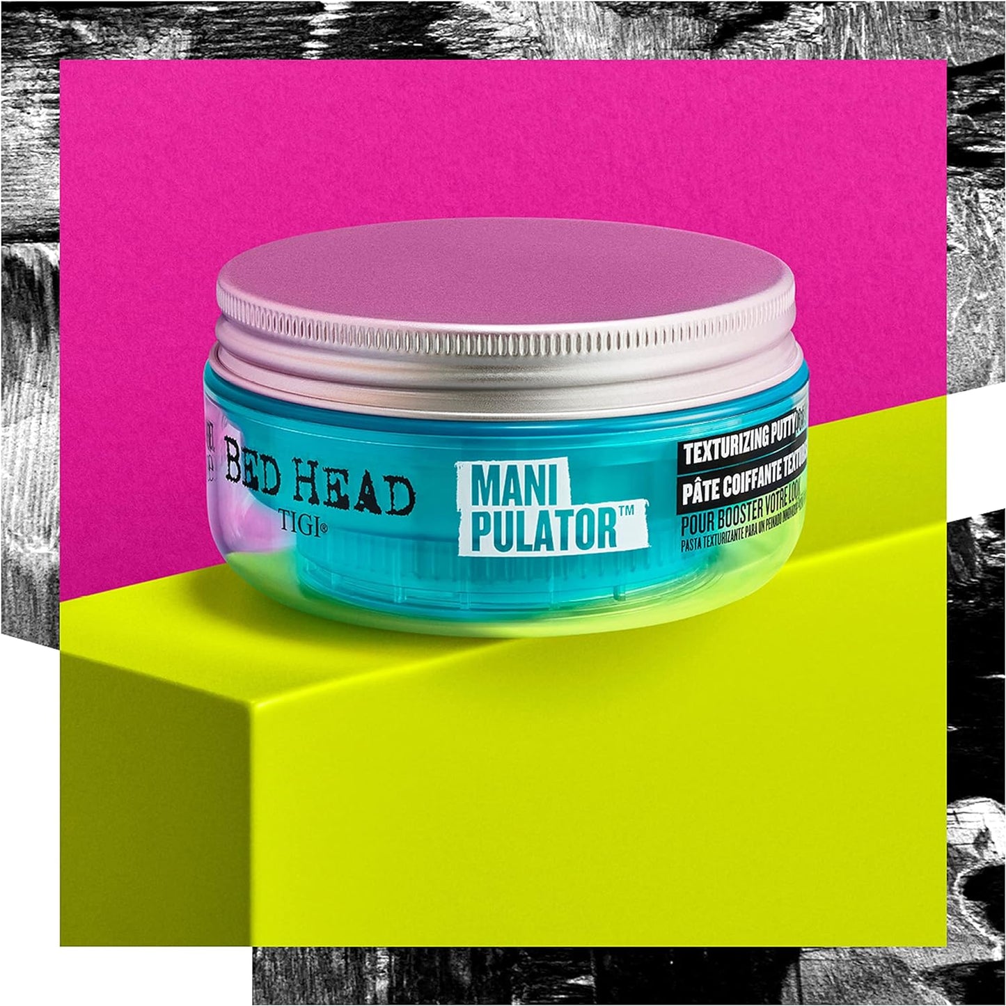 Bed Head by TIGI | Manipulator Texturising Hair Putty For Men and Women | Professional Strong Hold Hair Styling Product | For Short And Medium Hair | 57g