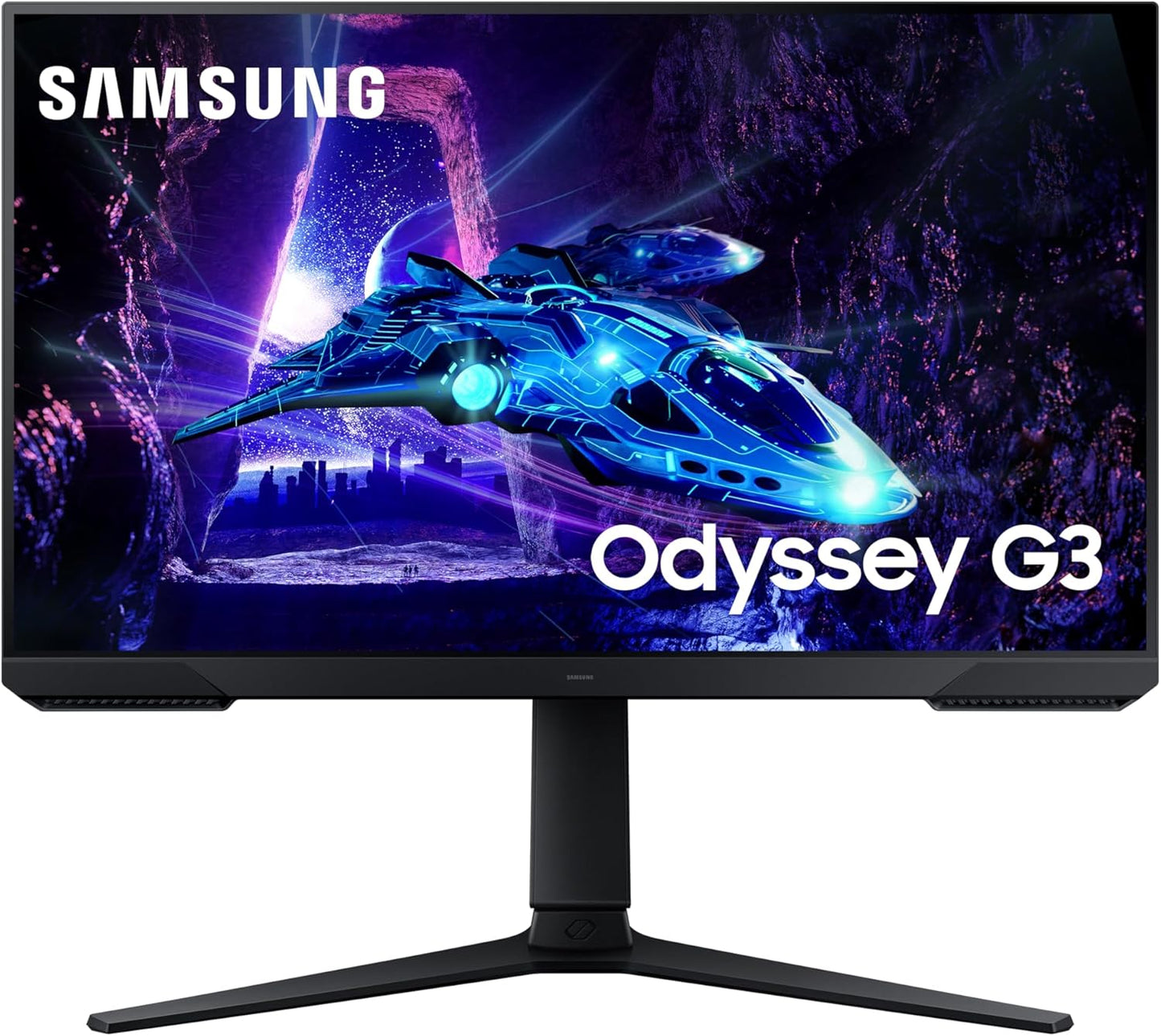 Samsung Odyssey 24 inch Gaming Monitor LS24AG320NUXXU | 1920x1080 | 165Hz | Displayport, HDMI | FullHD 1080p | Height Adjust | Freesync Premium