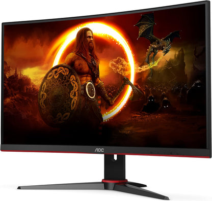 AOC 27 inch Gaming Monitor 27G2ZNE/BK/01 | 1920 x 1080 | 240Hz | 250 cd/m | HDMI 2.0 x 2, Display Port 1.2