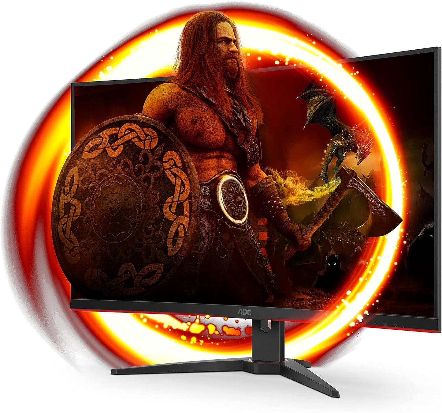 AOC 27 inch Gaming Monitor 27G2ZNE/BK/01 | 1920 x 1080 | 240Hz | 250 cd/m | HDMI 2.0 x 2, Display Port 1.2