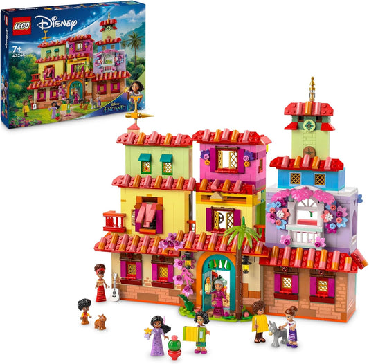 LEGO ǀ Disney Encanto The Magical Madrigal House Building Toy Set for Kids Featuring a Mirabel Princess Mini-Doll Figure, Fun Construction Playset for 7 Plus Year Old Girls and Boys 43245