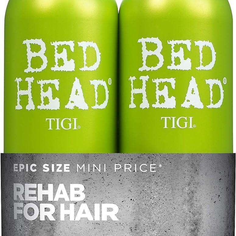 Bed Head by TIGI - Re-Energise Shampoo and Conditioner Set - Deep Cleansing And Conditioning Professional Hair Treatment - Ideal For All Hair Types - 2x750ml