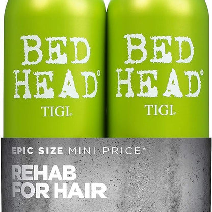 Bed Head by TIGI - Re-Energise Shampoo and Conditioner Set - Deep Cleansing And Conditioning Professional Hair Treatment - Ideal For All Hair Types - 2x750ml