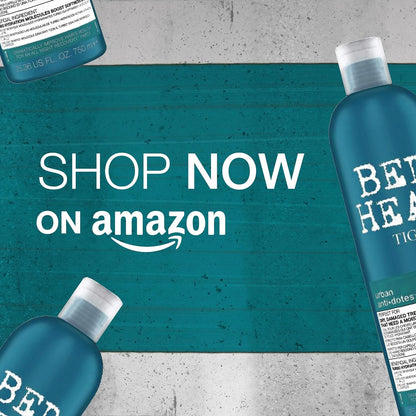 Bed Head by TIGI | Recovery Shampoo and Conditioner Set | Professional Moisturising Hair Repair Treatment | Ideal For Dry And Damaged Hair | 750 ml ( Pack of 2)