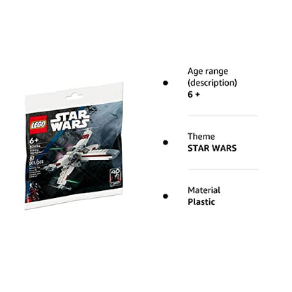 LEGO Star Wars X-Wing Starfighter 30654 Polybag, Multicolor