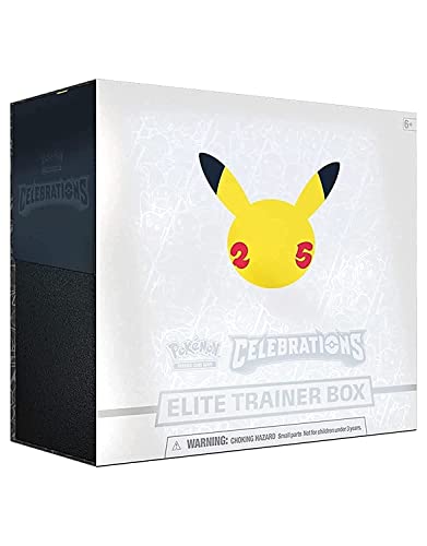 Pokémon | Celebrations Elite Trainer Box | Card Game | Ages 6+ | 2 Players | 10+ Minutes Playing Time