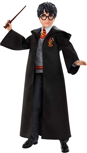 Harry Potter Rubeus Hagrid Collectible Doll, approx. 12-inch Wearing Belted Shirt and Vest. with Dragon Accessory, Gift for 6 Year Olds and Up