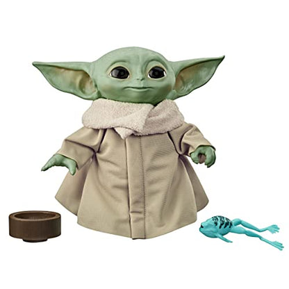 Star Wars The Child Talking Plush Toy with Character Sounds and Accessories, The Mandalorian Toy for Children Aged 3 and Up