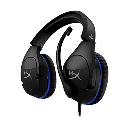 HyperX Cloud Stinger – Gaming Headset, Official PS4 Licensed for PlayStation4, Lightweight, Rotating Ear Cups, Memory Foam, Durability, Steel Sliders, Swivel-to-Mute Noise-Cancellation Microphone