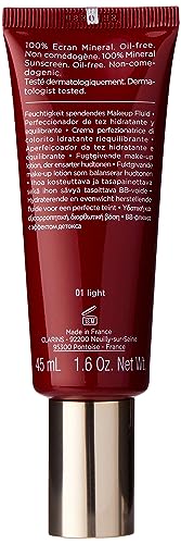 Clarins SPF 25 Skin Detox Fluid BB Cream Number 01, Light 45 ml