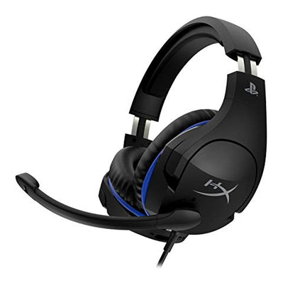 HyperX Cloud Stinger – Gaming Headset, Official PS4 Licensed for PlayStation4, Lightweight, Rotating Ear Cups, Memory Foam, Durability, Steel Sliders, Swivel-to-Mute Noise-Cancellation Microphone