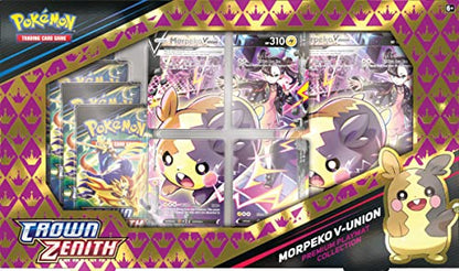 Pokémon Morpeko V-UNION Premium Playmat Collection (4 Promo, 1 Oversize Card & 5 Booster Packs)